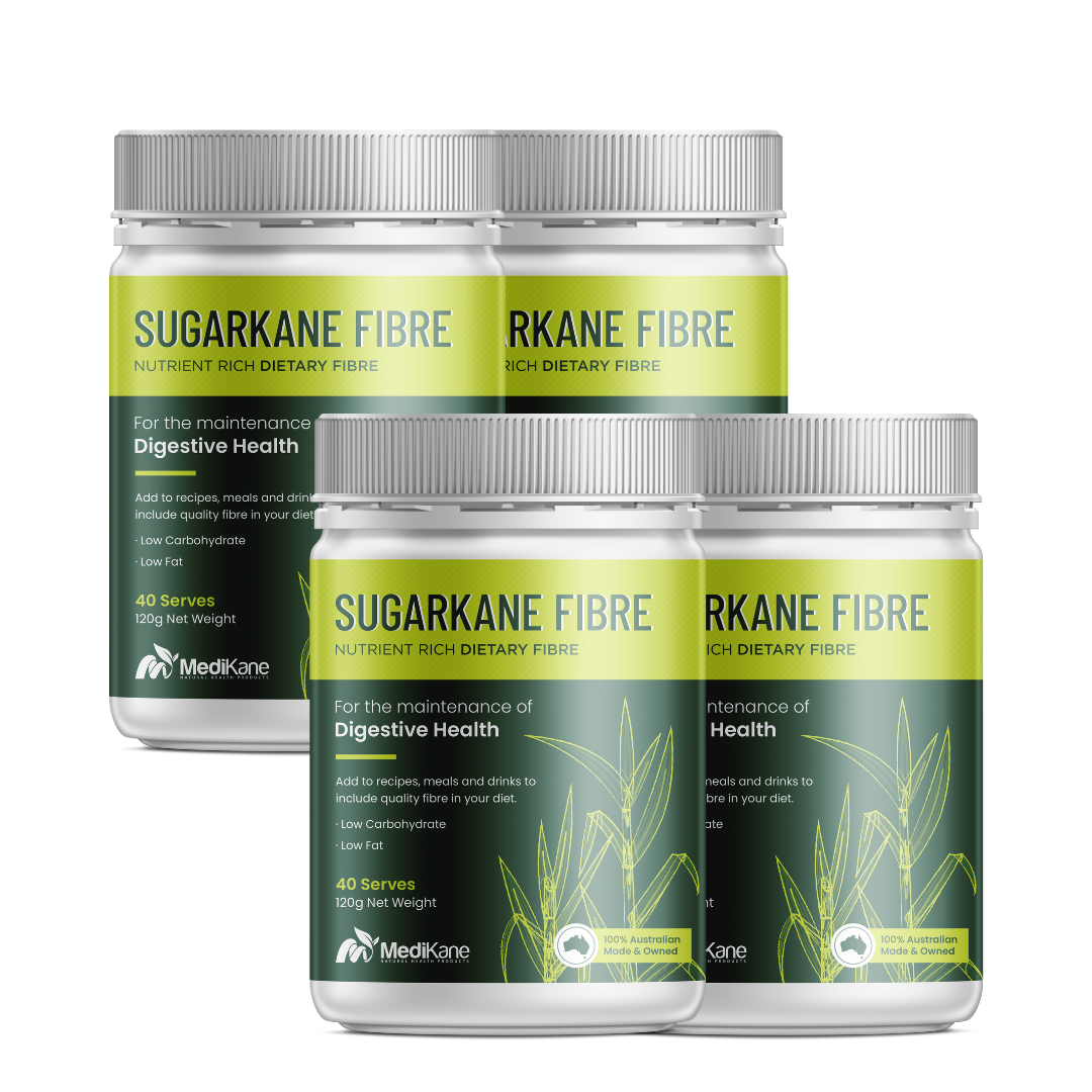MediKane SugarKane Fibre 4 Pack (4x150 grams)